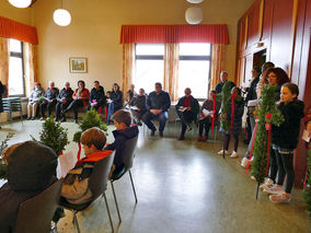 Palmsontag in St. Crescentius - Beginn der Heiligen Woche (Foto: Karl-Franz Thiede)